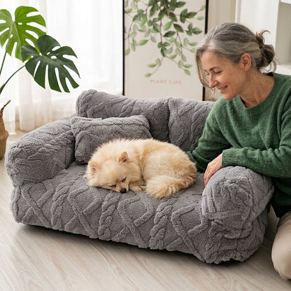 NestlCare™ Cozy Raised Pet Bed for Restful Sleep