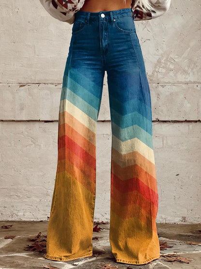 Nicoletta Ridolfi™ Flowy Top and Pants Set for Effortless Style
