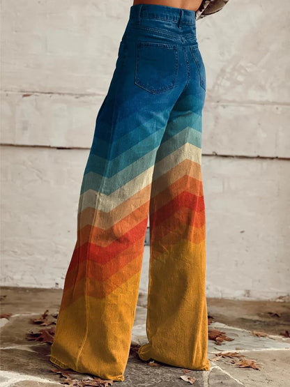 Nicoletta Ridolfi™ Flowy Top and Pants Set for Effortless Style