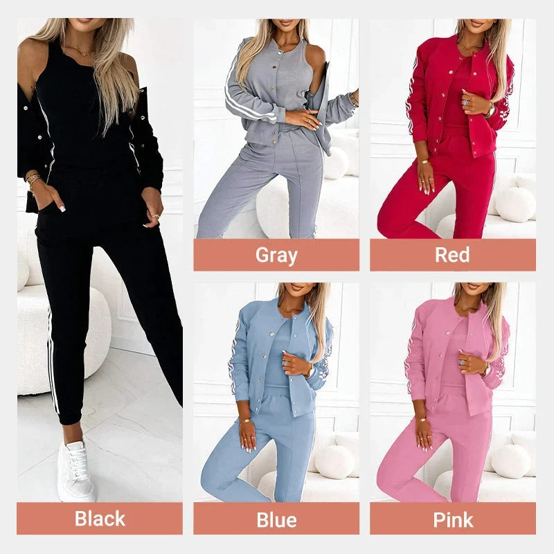 Nicolina Liguori™ Coordinated 3-Piece Set for Effortless Style