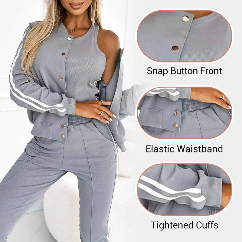 Nicolina Liguori™ Coordinated 3-Piece Set for Effortless Style
