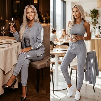 Nicolina Liguori™ Coordinated 3-Piece Set for Effortless Style