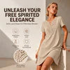 Nives Torriani™ Relaxed V-Neck Lace Dress for Easy Summer Days