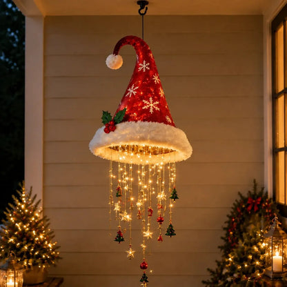 Noellina™ Decorative Santa Hat Chandelier for Holiday Cheer