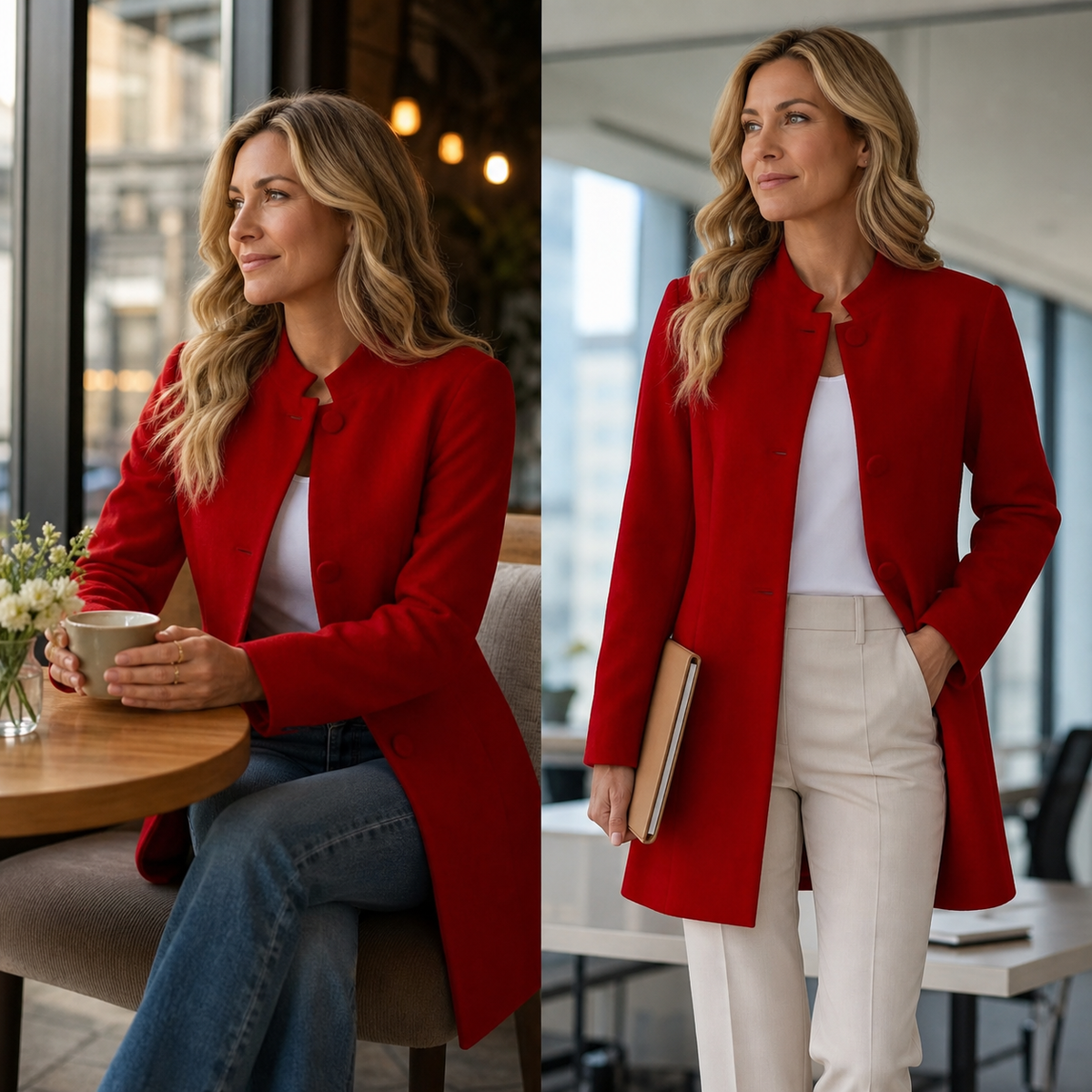 Nora Bocchi™ Versatile Tailored Blazer for Work and Weekend