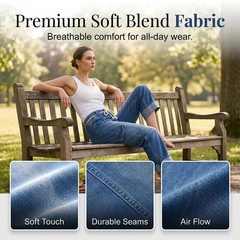 Novella Trecastelli™ Wide Leg Cargo Pants for Everyday Comfort
