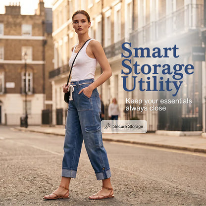 Novella Trecastelli™ Wide Leg Cargo Pants for Everyday Comfort