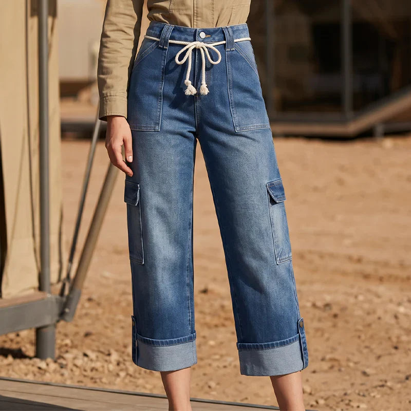 Novella Trecastelli™ Wide Leg Cargo Pants for Everyday Comfort