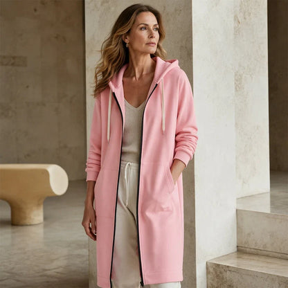 Olga Andreotti™ Lined Zip Hoodie with Pockets