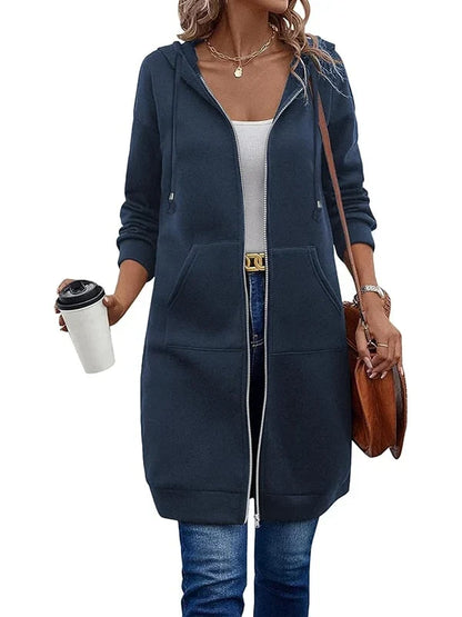 Olga Andreotti™ Lined Zip Hoodie with Pockets