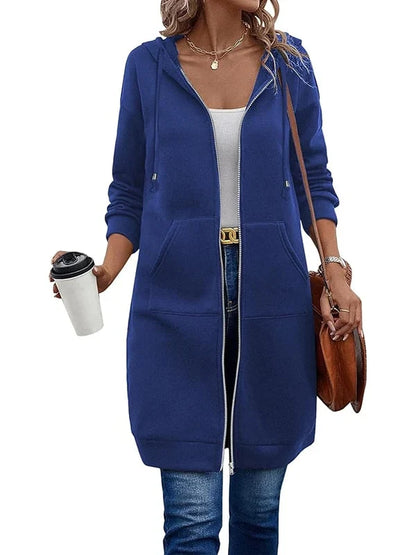 Olga Andreotti™ Lined Zip Hoodie with Pockets