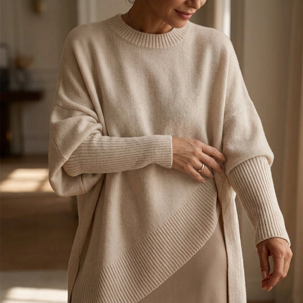 Olga Angelini™ Cozy Pullover for Effortless Layering