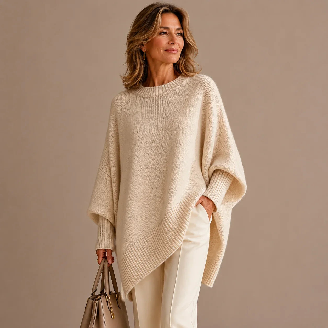 Olga Adinda Soft Knit - main product view of cozy knit pullover