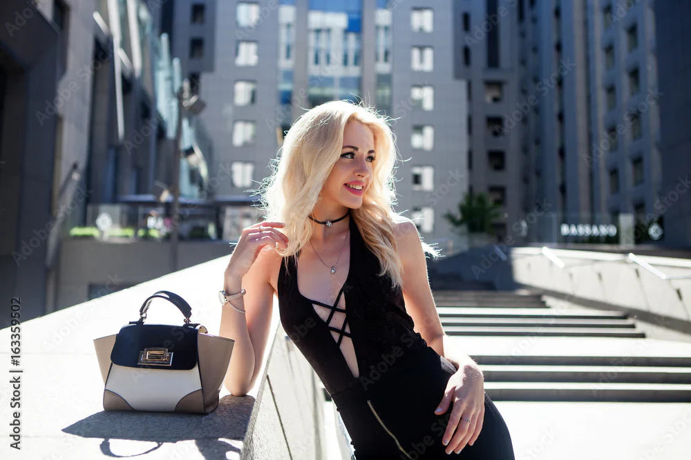 Olga Penna™ Breathable Midi Dress for Effortless Everyday Style