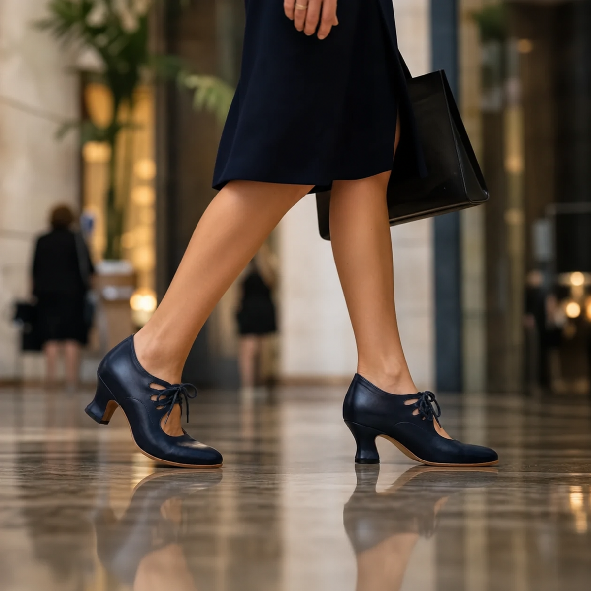 Olimpia Bentivoglio™ Comfortable Lace Heels for Effortless Elegance