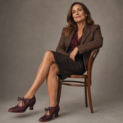 Olimpia Bentivoglio™ Comfortable Lace Heels for Effortless Elegance