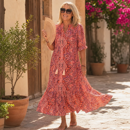 Olimpia Bevilacqua™ Effortless Floral Dress for Summer Days
