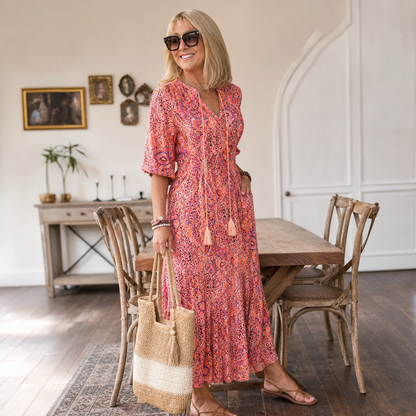 Olimpia Bevilacqua™ Effortless Floral Dress for Summer Days