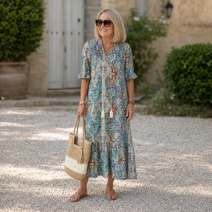 Olimpia Bevilacqua™ Effortless Floral Dress for Summer Days