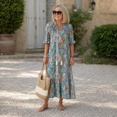 Olimpia Bevilacqua™ Effortless Floral Dress for Summer Days