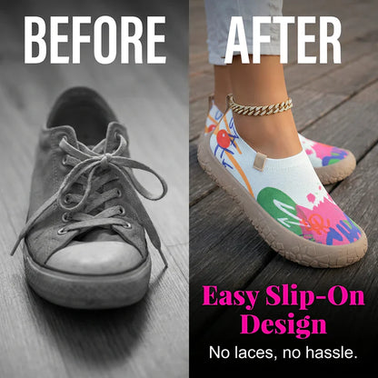 Olimpia Portinari™ Slip-On Walking Shoes for Busy Days