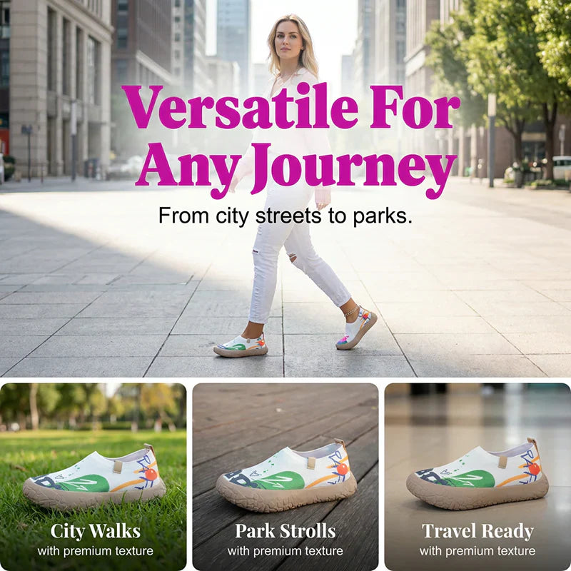 Olimpia Portinari™ Slip-On Walking Shoes for Busy Days