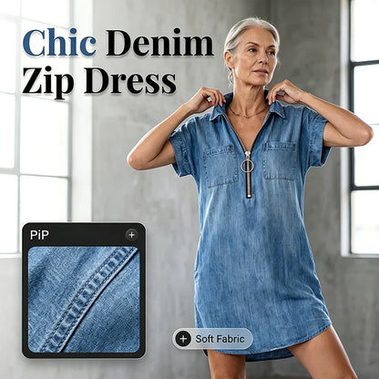 Ombretta Toscanelli™ Casual Shirt Dress for Everyday Ease