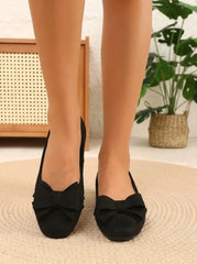 Ondina Marotta™ Elegant Bow Heels for Casual and Dressy Looks