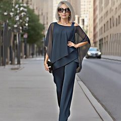 Palmira Volanti™ Flowing Chiffon Two-Piece Set
