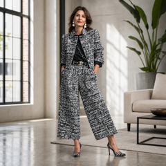 Paola Antinori™ Polished Blazer & Trousers Set for Effortless Style