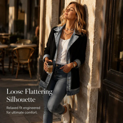 Patrizia Bergonzi™ Versatile Ribbed Coat for Everyday Outings