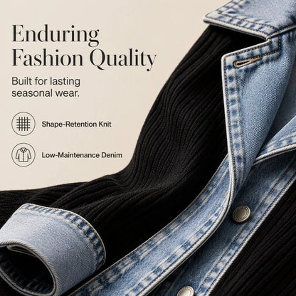 Patrizia Bergonzi™ Versatile Ribbed Coat for Everyday Outings