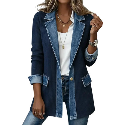 Patrizia Bergonzi™ Versatile Ribbed Coat for Everyday Outings