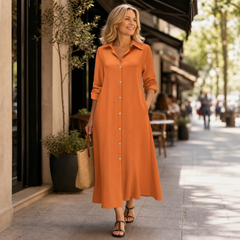 Patrizia Boccaccio™ Long Sleeve Shirt Dress for Effortless Everyday Style