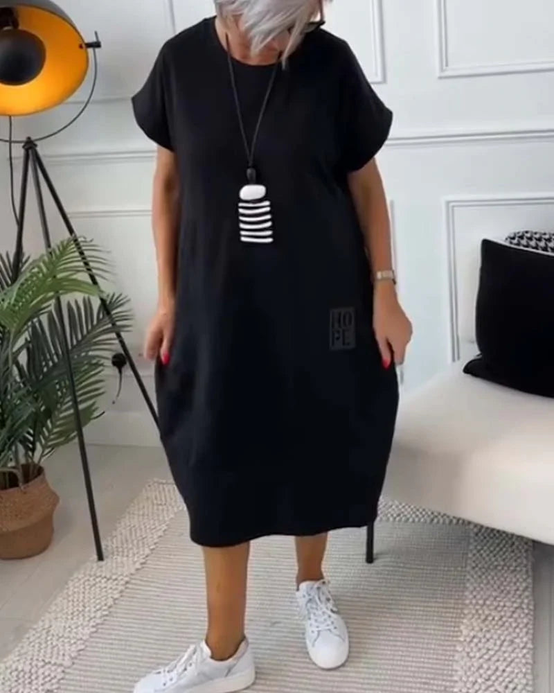 Patrizia Procopio™ Polished Midi Dress for All-Day Comfort