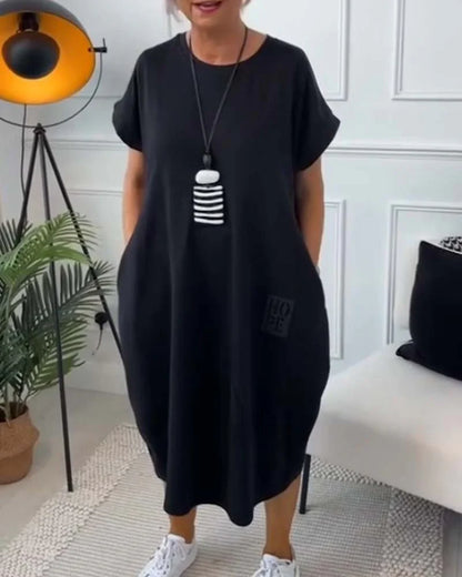 Patrizia Procopio™ Polished Midi Dress for All-Day Comfort