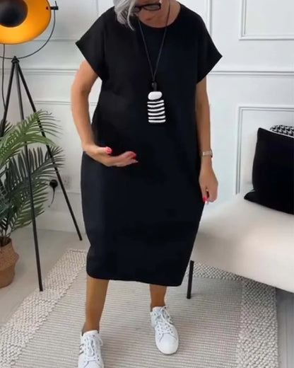 Patrizia Procopio™ Polished Midi Dress for All-Day Comfort