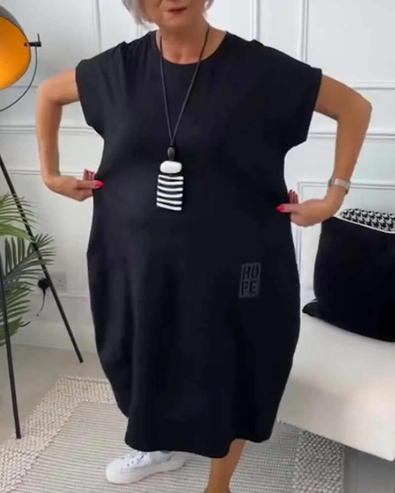 Patrizia Procopio™ Polished Midi Dress for All-Day Comfort