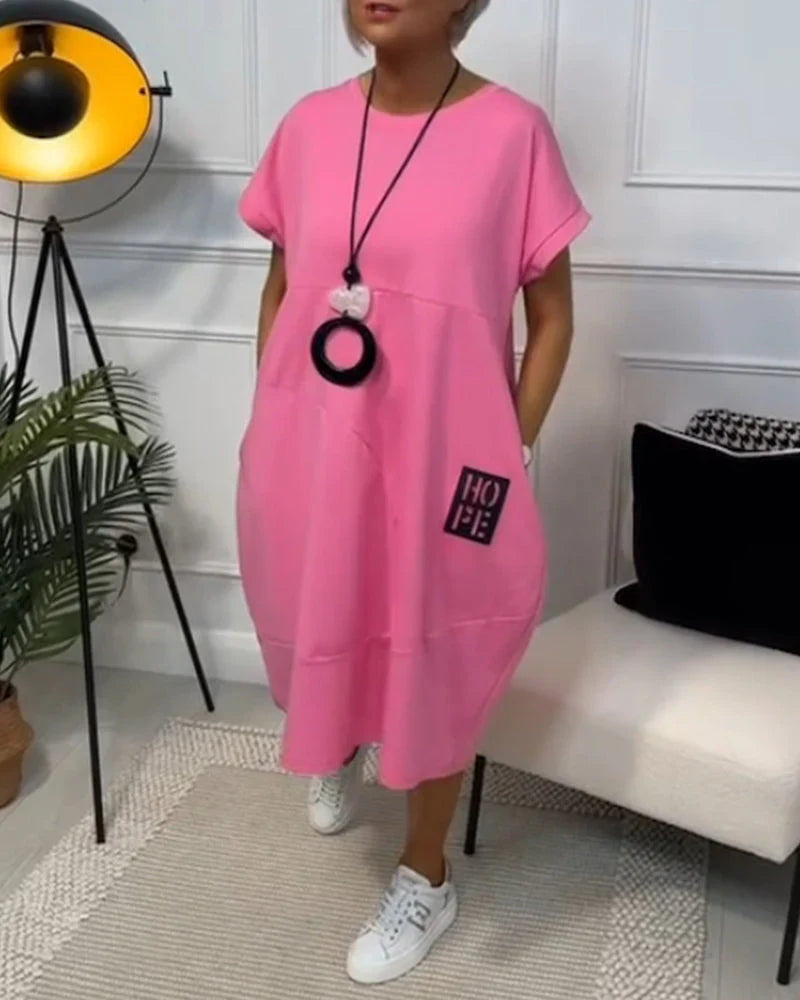 Patrizia Procopio™ Polished Midi Dress for All-Day Comfort