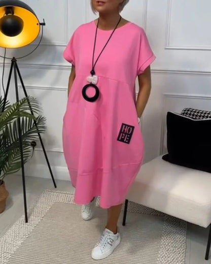 Patrizia Procopio™ Polished Midi Dress for All-Day Comfort