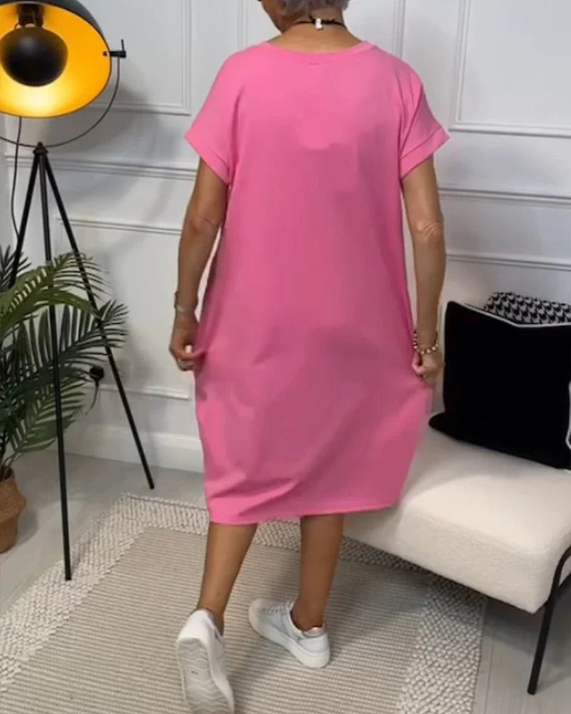 Patrizia Procopio™ Polished Midi Dress for All-Day Comfort