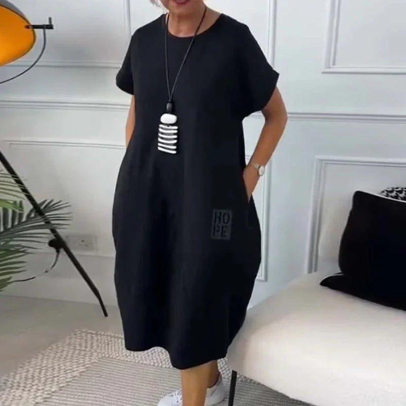 Patrizia Procopio™ Polished Midi Dress for All-Day Comfort