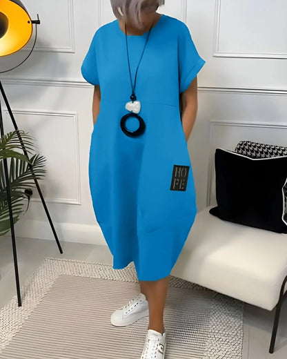 Patrizia Procopio™ Polished Midi Dress for All-Day Comfort