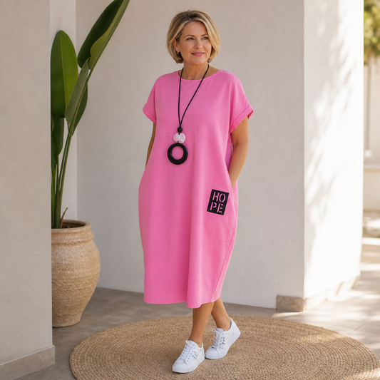 Patrizia Procopio™ Polished Midi Dress for All-Day Comfort