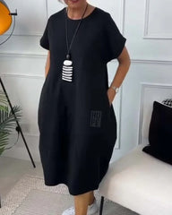 Patrizia Procopio™ Polished Midi Dress for All-Day Comfort