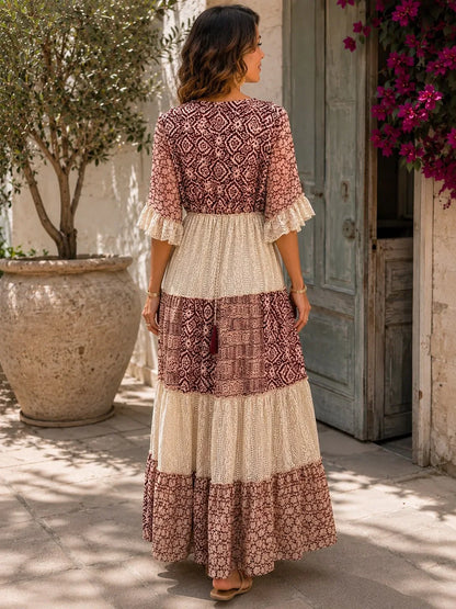 Penelope Agnelli™ Feminine Lace Maxi Dress for Easy Summer Styling