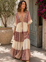 Penelope Agnelli™ Feminine Lace Maxi Dress for Easy Summer Styling