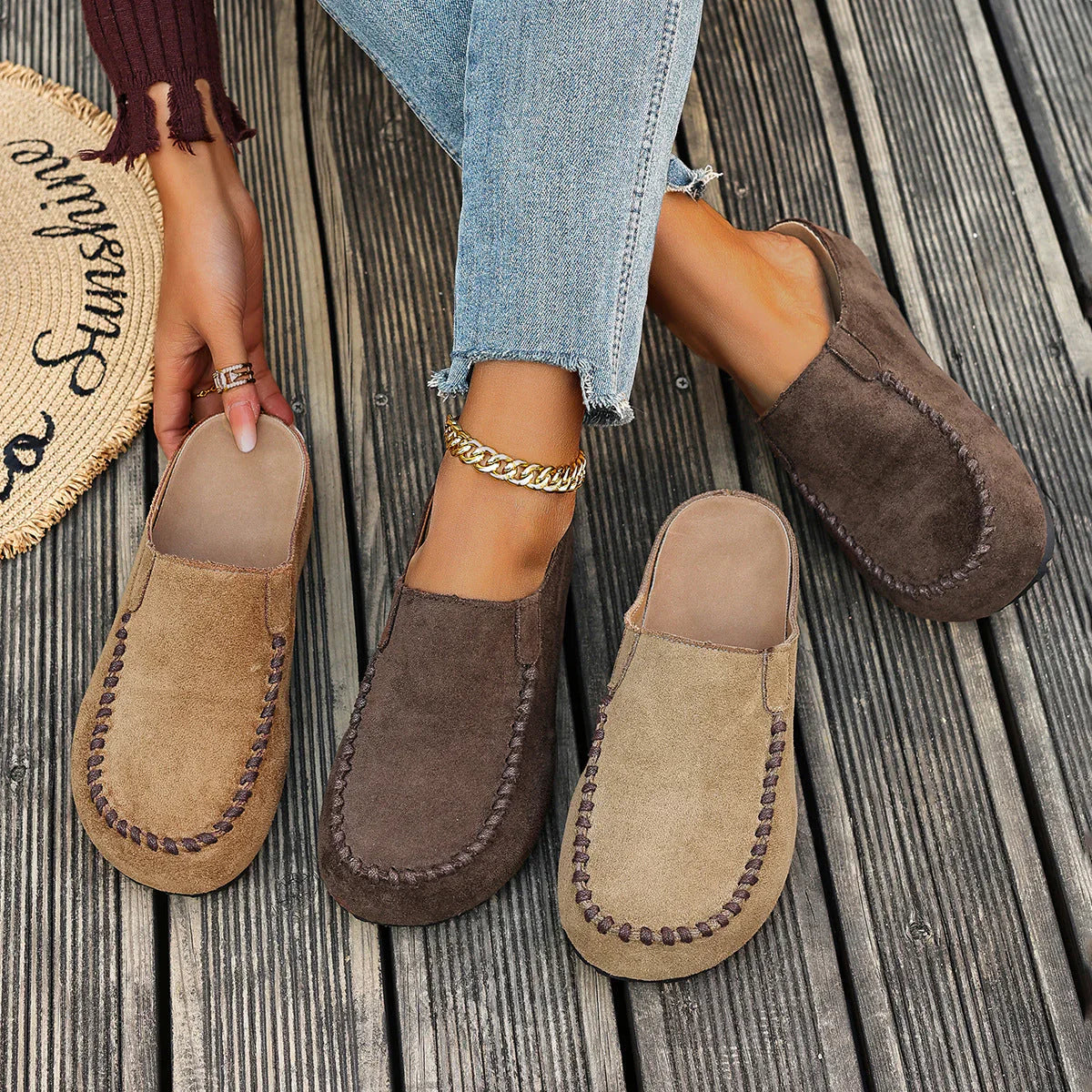 Piera DeLuca™ Cozy Slip-On Slippers for Effortless Daily Comfort