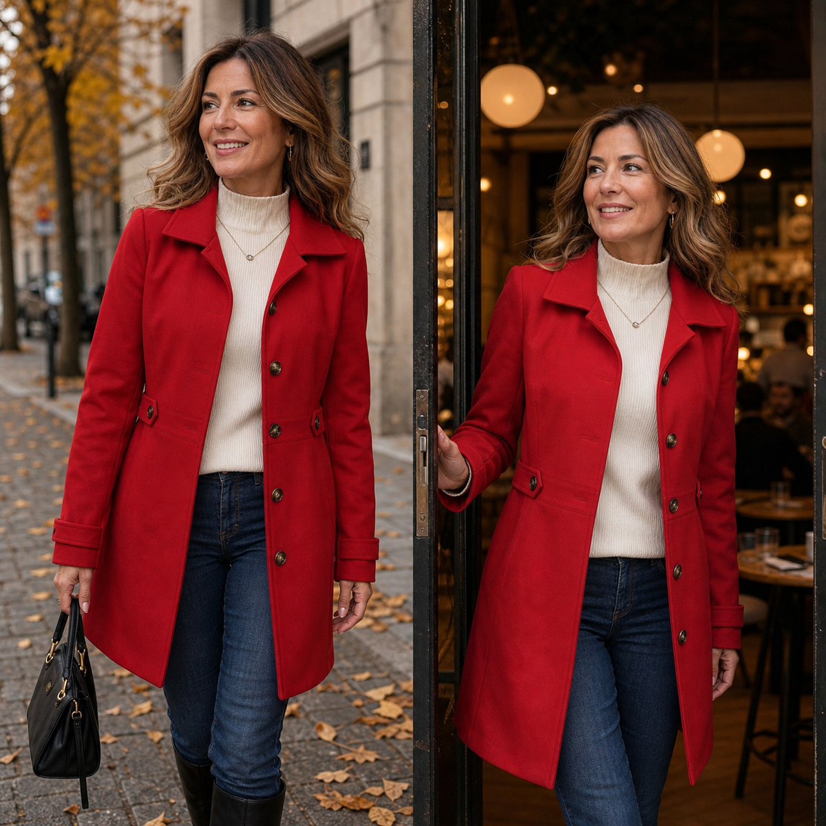 Pinuccia Panetta™ Belted City Coat for Effortless Cold-Weather Style