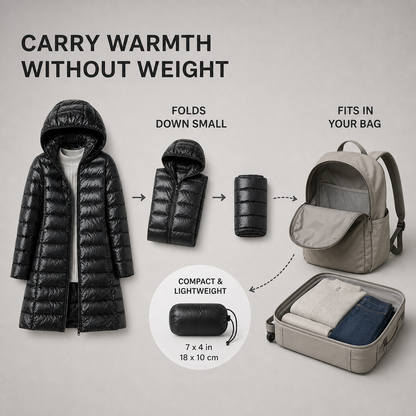 Plumessa™ Lightweight Down Jacket for Effortless Warmth